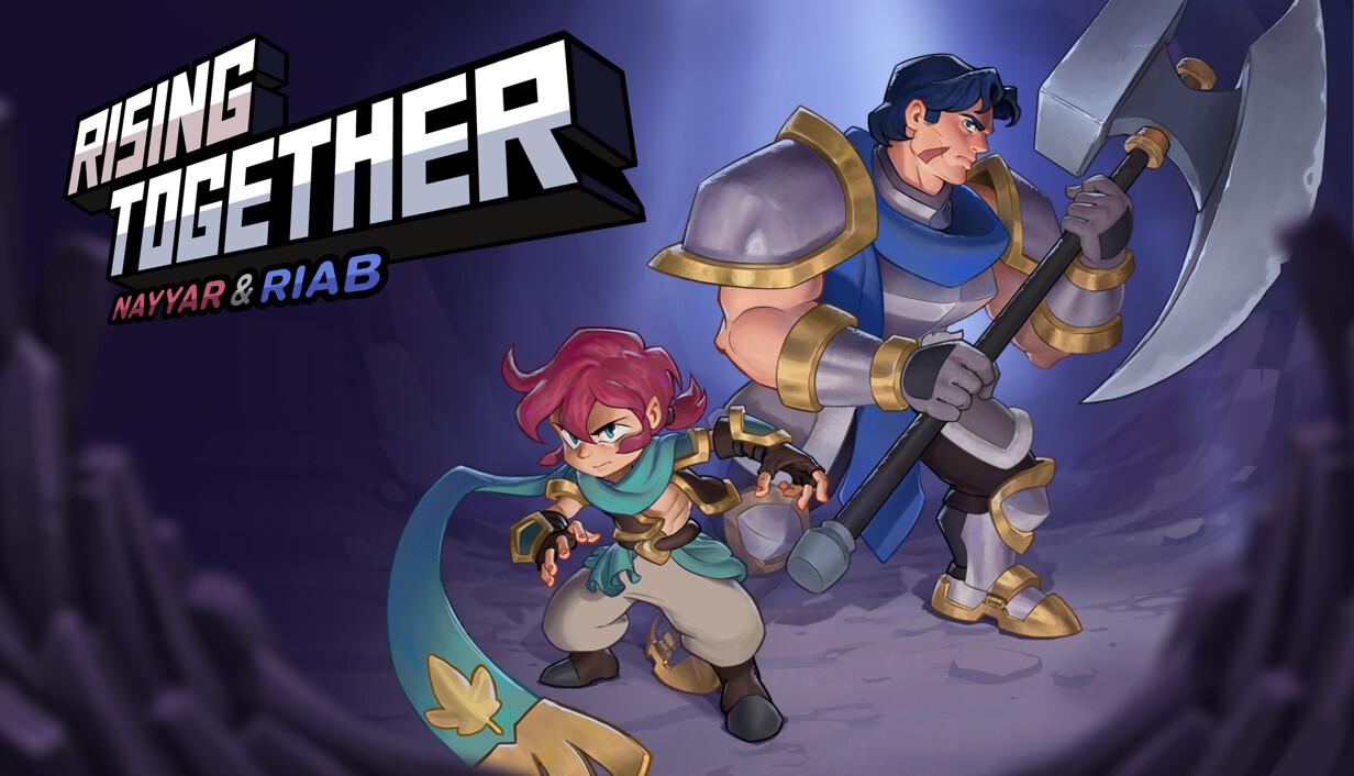 Rising Together: Nayyar & Riab key art